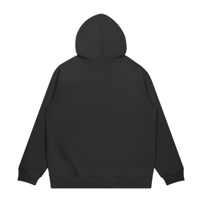 Black hoodie on a white background